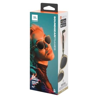 JBL SoundGear Frames Audio Sunglasses Round -ONYX- Bluetooth