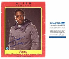 David Jonsson “Alien: Romulus” AUTOGRAPH Signed 10x8 Photo ACOA