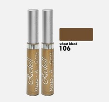  2 Pack Rashell Masc-A-Gray Hair Mascara Touch Up Gray Root  106 Wheat Blond 