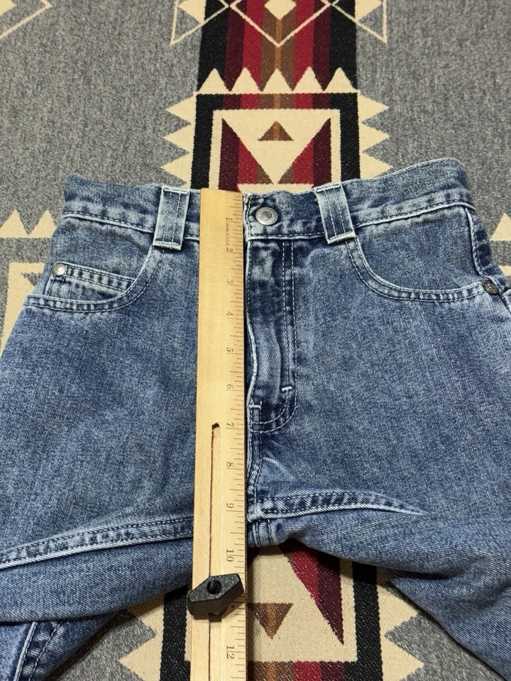 Levi’s Y2K Red Tab Wide Leg Jeans Sz 5 Drop Pockets Skater M8 - Image 4 of 4