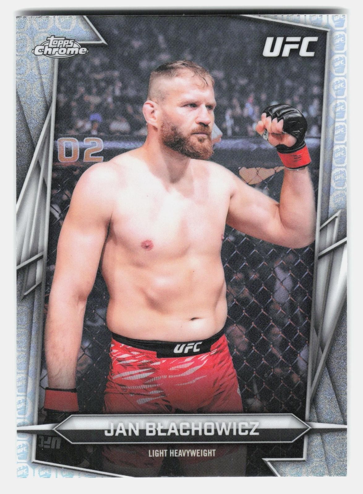 Jan Błachowicz #119 | 2026 Topps Chrome UFC | UFC Glove Refractor