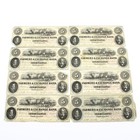 1861 Charleston SC Farmers Exchange Bank Five Dollars Lot of 16 #C858-1 — photo 2