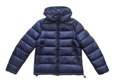 PEUTEREY men's quilted down jacket with hood HONOVA blue