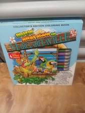 Margaritaville 5 O'Clock Somewhere Adult Coloring Book Collector's Edition With