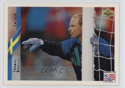 1994 Upper Deck World Cup Hotline Cards Thomas Ravelli 0cz0