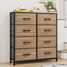 Dresser 8 Drawers Bedroom Furniture Storage Chest Organizer Closet Cabinet