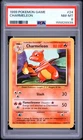 1999 POKEMON BASE SET UNLIMITED #24 CHARMELEON PSA 8