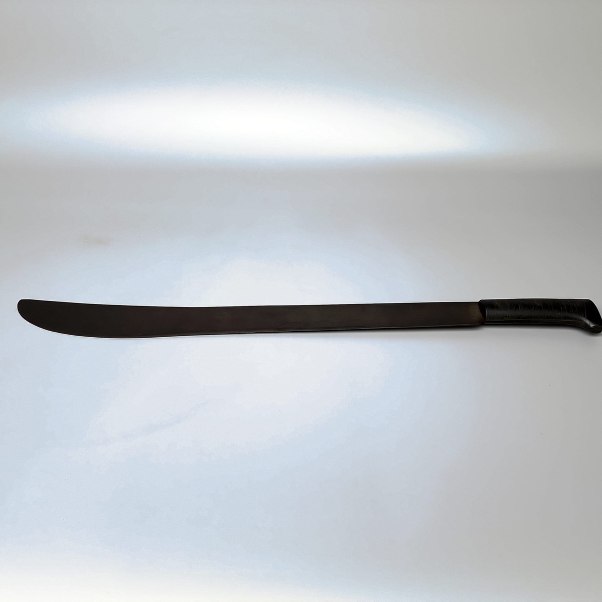antique tobacco machete or Beet - Farming Tool - Very Sharp Rounded Curve - 15" Long (9" of Blade)x 2" Across Hook Blade- Well Used Early 20th Century Large Dock