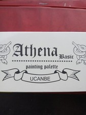 UCANBE Athena Basic Face Body Paint Oil Palette, 12 Color Large Black White