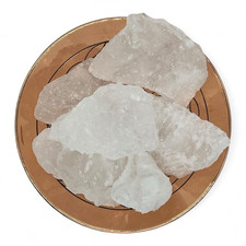 Alum Stone Natural - White Alum Crystal Rock - Piedra De Alumbre Natural - Natur