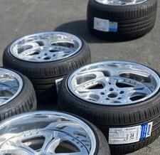 Weds Kranze Cerberus I 3 Piece Split Rim Alloy Wheels 18" 11j 5x114.3