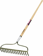 31374 Tru Pro Forged Bow Rake, 16 Teeth, Ash Handle, 60-Inch