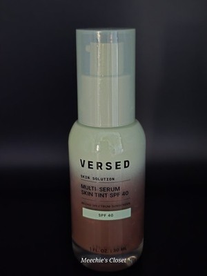 Versed Skin Solution Multi-serum skin tint SPF 40 Shade 14C Deep Cool