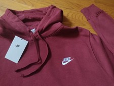 NWT, 65. Nike, Men's Pullover Hoodie Cotton Blend Sweatshirt BV2654-677