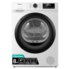 Image of Hisense 1Q Series 8kg Heat Pump Tumble Dryer - White DH1Q802BW2