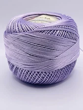 Light Lilac YarnArt Tulip 17325 Size 10 Microfiber Thread 50grams 273yards
