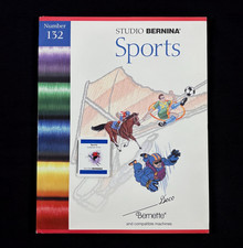 Sports Embroidery Designs Card 132 for Brother Baby Lock Deco White