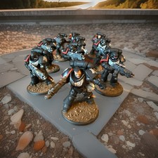Warhammer 40k Space Marine Raven Guard Primary Intercessors X10