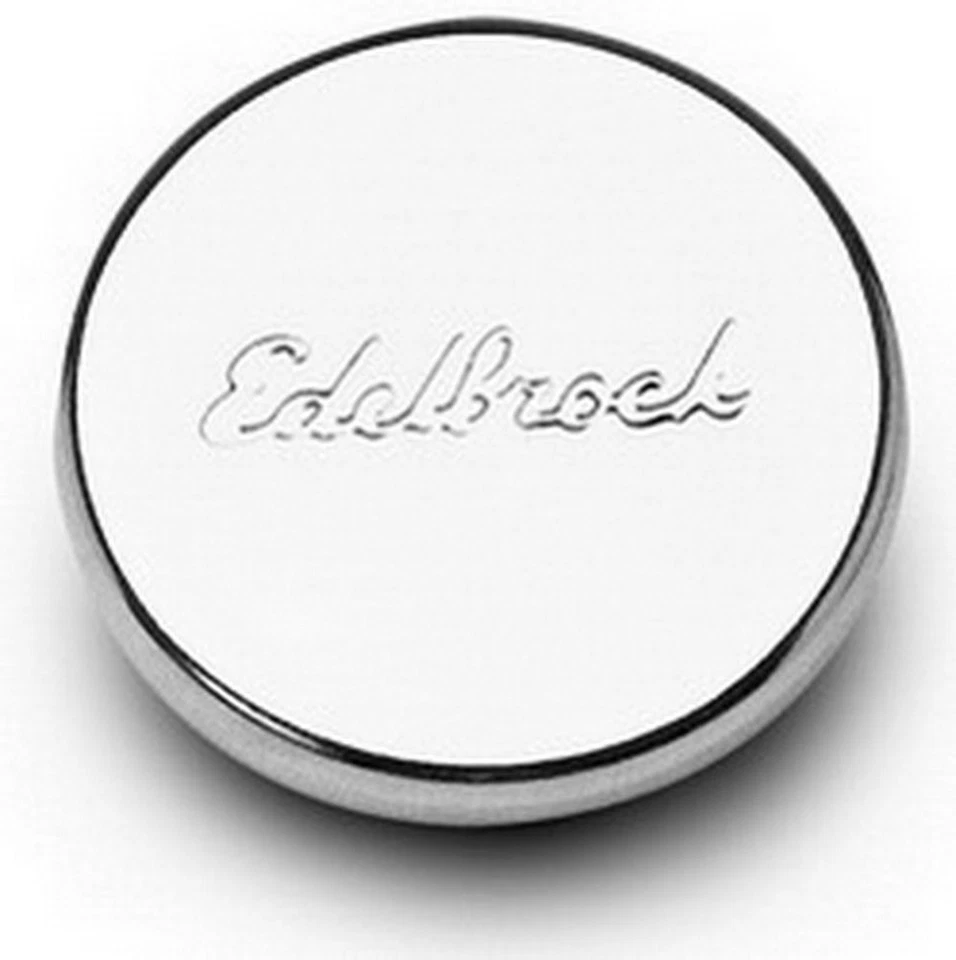 Edelbrock 4415, um plugue furo de enchimento de óleo cromado aço peças de desempenho - Imagem 2 de 4