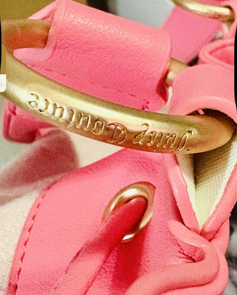 Nuevo con etiquetas Bolso Juicy Couture Lovers Club Daydreamer Rosa Diamante Foto 3 de 4