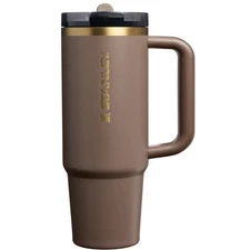 STANLEY QUENCHER PROTOUR FLIP STRAW TUMBLER, 30 OZ- ESPRESSO GOLD
