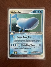 Wailord ex 100/100 EX Sandstorm Holo English NM/LP SWIRL on eBay