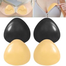 Silicone Insert Pads Gel Push Up Lift Plunge Bra Breast Enhancer Swimsuit Bikini
