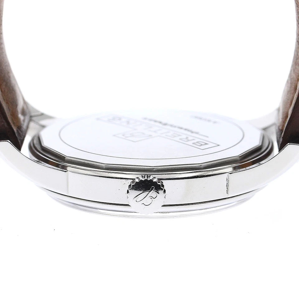 Reloj automático para hombre Breitling Transocean A10360 fecha esfera plateada_885498 Foto 4 de 4