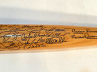 1996 W.S. NY YANKEES HEAVY HITTER CARVED BASEBALL BAT #258/5000.  NM — photo 2