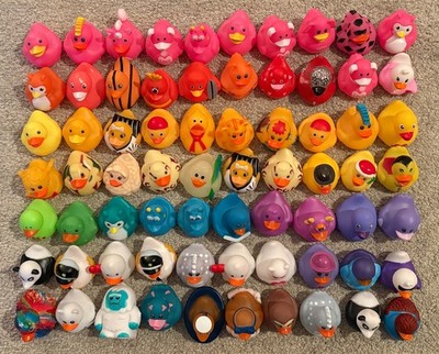 Rubber Ducks Duckies Lot Of 70 Jeep Play Ducked Party Favors