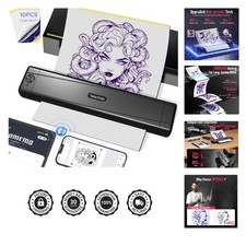2026 New Version Tattoo Stencil Printer Machine with 10pcs Transfer Paper, Wi...