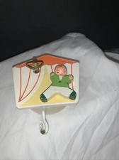 Vintage Children's Nursery Musical Spinning Mobile Music Box WORKS