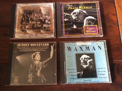 Franz Waxman [4 CD Alben]Old Acquaintances Legends Hollywood 3 Sunset Boulevard