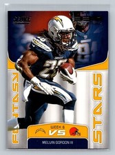Melvin Gordon III 2019 Score #FS-14 Chargers Fantasy Stars Football Card