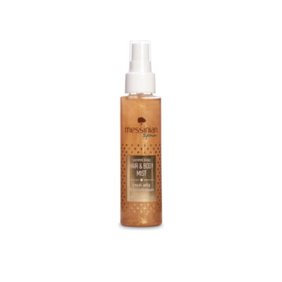 MESSINIAN SPA HAIR & BODY MIST SHIMMERING ROYAL JELLY & HELICHRYSUM 100ML/3.4oz