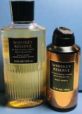 AVE MEN'S WHISKEY RESERVE 2PC GIFT SET Bath Body Works SHIPS FREE