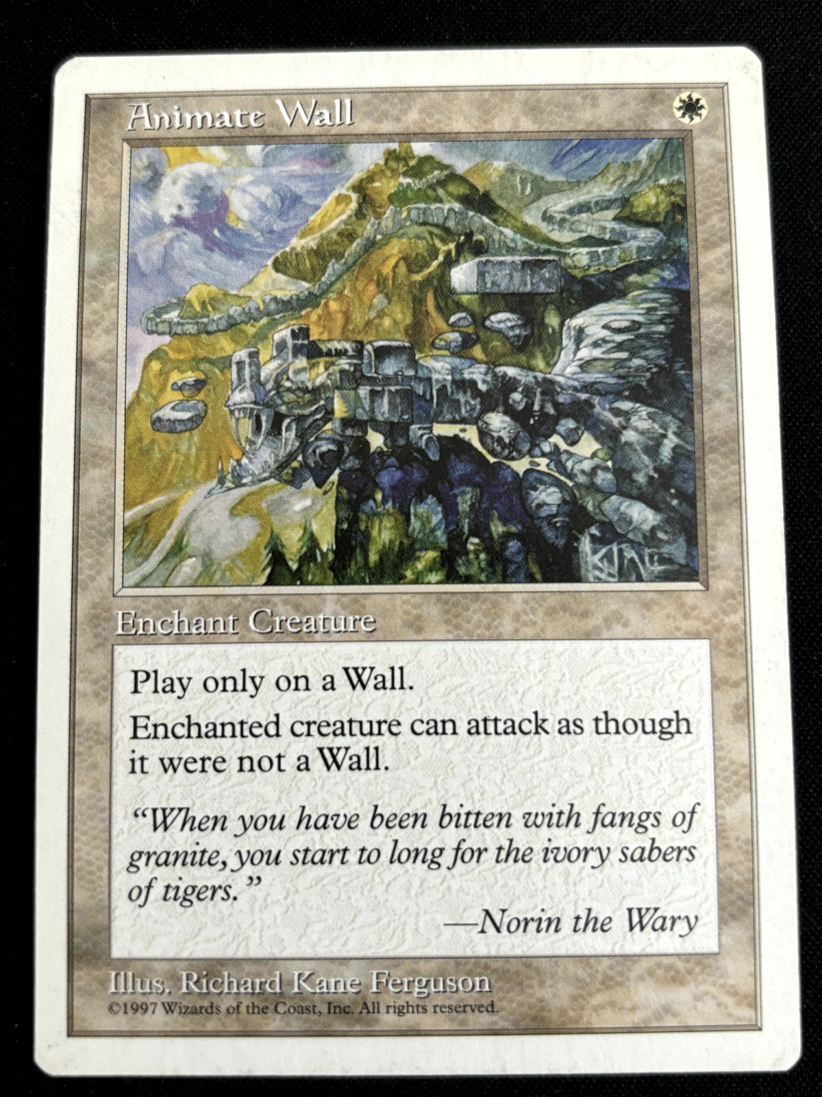 1x MTG Animate Wall - Fifth Edition (5ED)