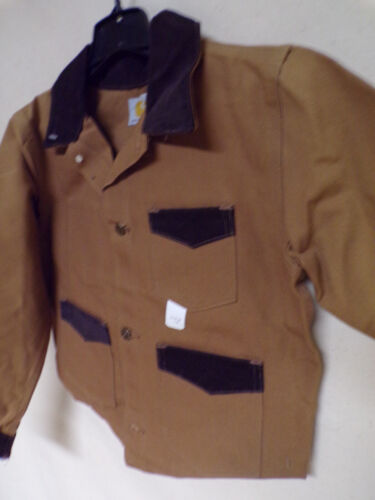 NOS Vtg Carhartt Kids CU616 Duck Cotton Jacket sz 14 USA Union Made - Picture 3 of 7