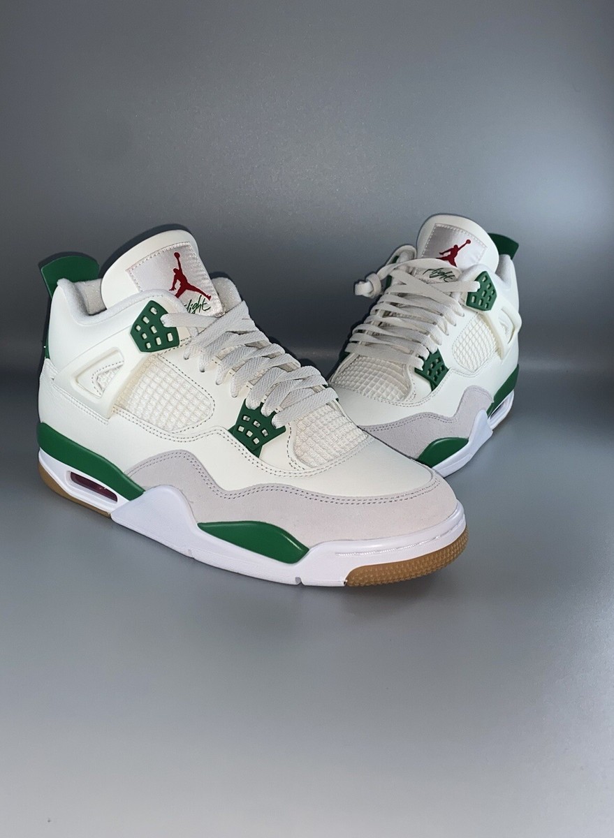 Jordan 4 Retro SP x Nike SB Mid Pine Green UK8 | eBay UK