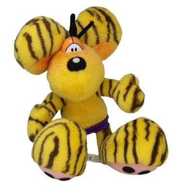 Diddle Diddl Mouse Thomas Goletz Plush Yellow Tiger 13'' purple panties