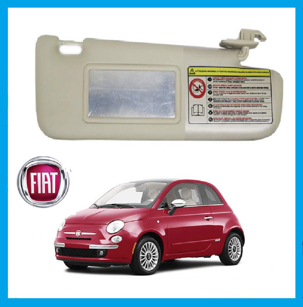 Aletta Parasole Per 500 Da 2007 A 2017 Con Tasca Sinistra Sx Pantina - Foto 7