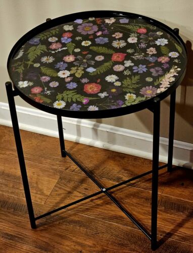 Epoxy Resin End Table