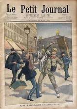 Small Newspaper 1900 No. 496 English Irascible - Austria - Narced Per Un Passing