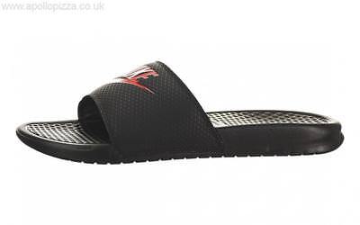 NIKE BENASSI JDI SLIDE MEN 343880 060 BLACK / CHALLENGE RED NIKE BENASSI JDI SLIDE MEN 343880 060 BLACK / CHALLENGE RED
