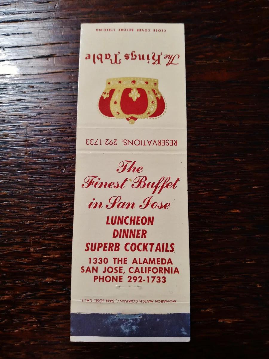 Kings Table Menu Matttroy