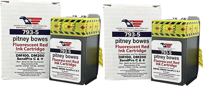 2-Pack | Pitney Bowes 793-5 Ink Cartridge replacement for SendPro and DM Series