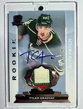 2014-15 The Cup TYLER GRAOVAC /249 Rookie Auto Patch #105 WILD
