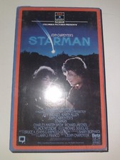 SEALED Starman BETAMAX TAPE JOHN CARPENTER NOT VHS Jeff Bridges Sci-fi RCA