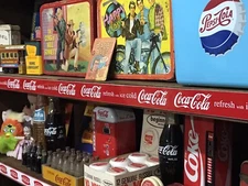 COCA COLA 70’s Shelving Display Sign Sticker Over 5m Retro Vintage Milk Bar