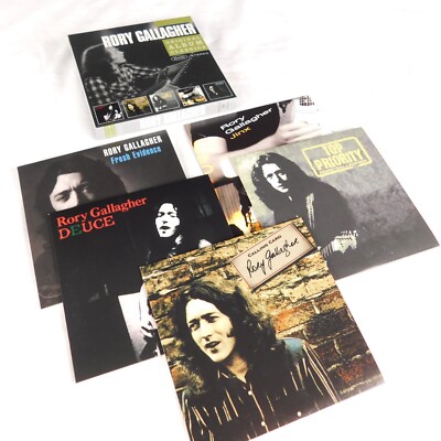 Rory Gallagher 5 Cd Set Deuce Calling Card Top Priority Jinx Fresh Evidence
